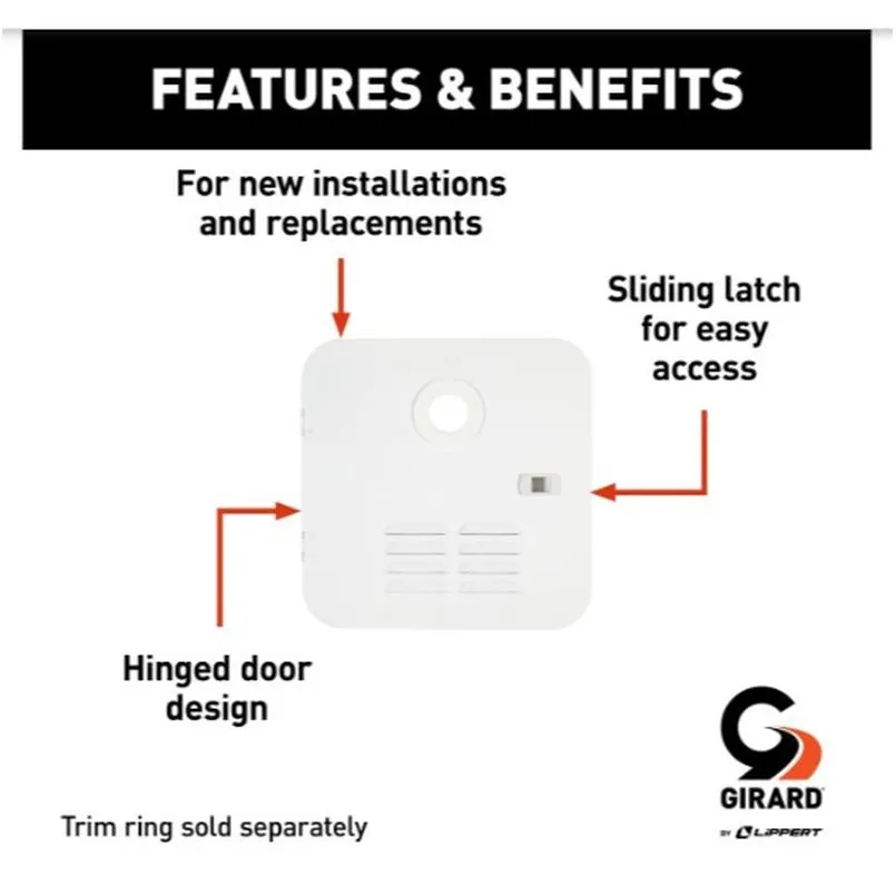 DOOR KIT - LARGE - WHITE 2GWHD
